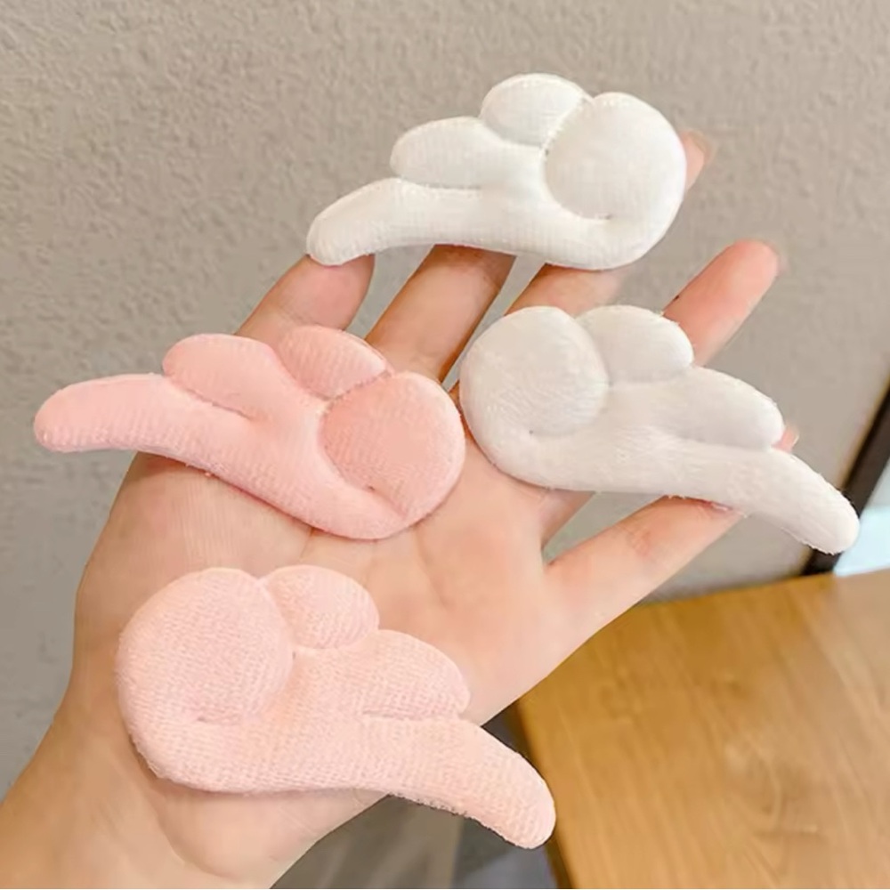 Cute Anime Wing Clips | White